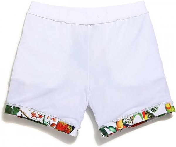 Men Swimwear Flower Print Surf Board Boxer Shorts