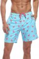 Men's Swim Trunks with Compression Liner 7 Inch Inseam Quick Dry Swim Shorts