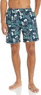 Men's 8" Tropical Print Quick-Dry Swim