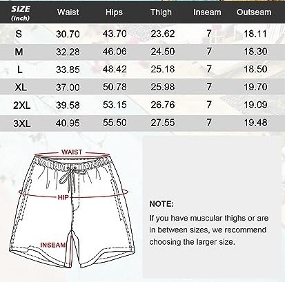 Mens Swim Trunks Quick Dry Compression Liner 2 in 1