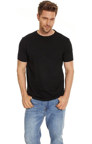 T-Shirt for Men, Short Sleeve Crew Neck Tee