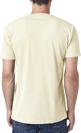 Men's Sueded Rib Soft V-Neck T-Shirt