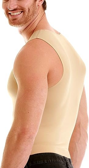 Men’s Compression Slimming Body Shaper Abdomen Control Undershirt